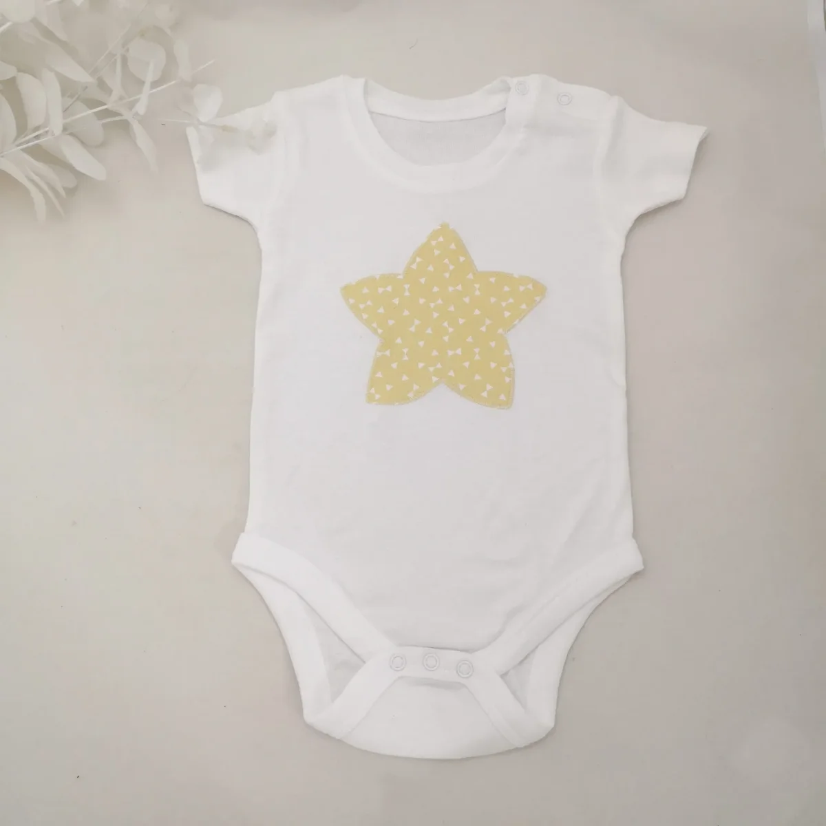 Body bebé personalizado manga corta - Imagen 2