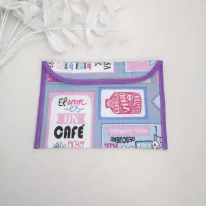 Sobre almuerzo plastificado mensajes