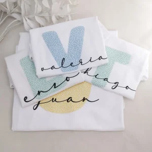Pack camisetas personalizadas infantiles