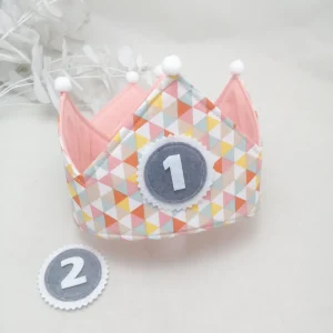 Corona cumpleaños reversible tutti frutti