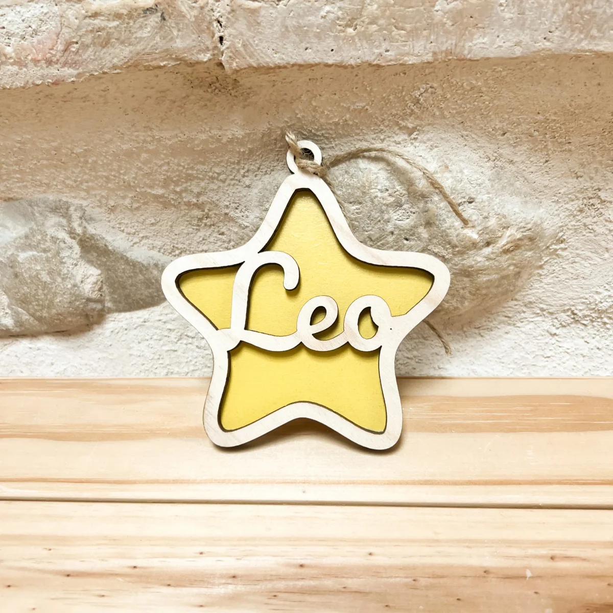 Bola navidad estrella color personalizada - Imagen 5