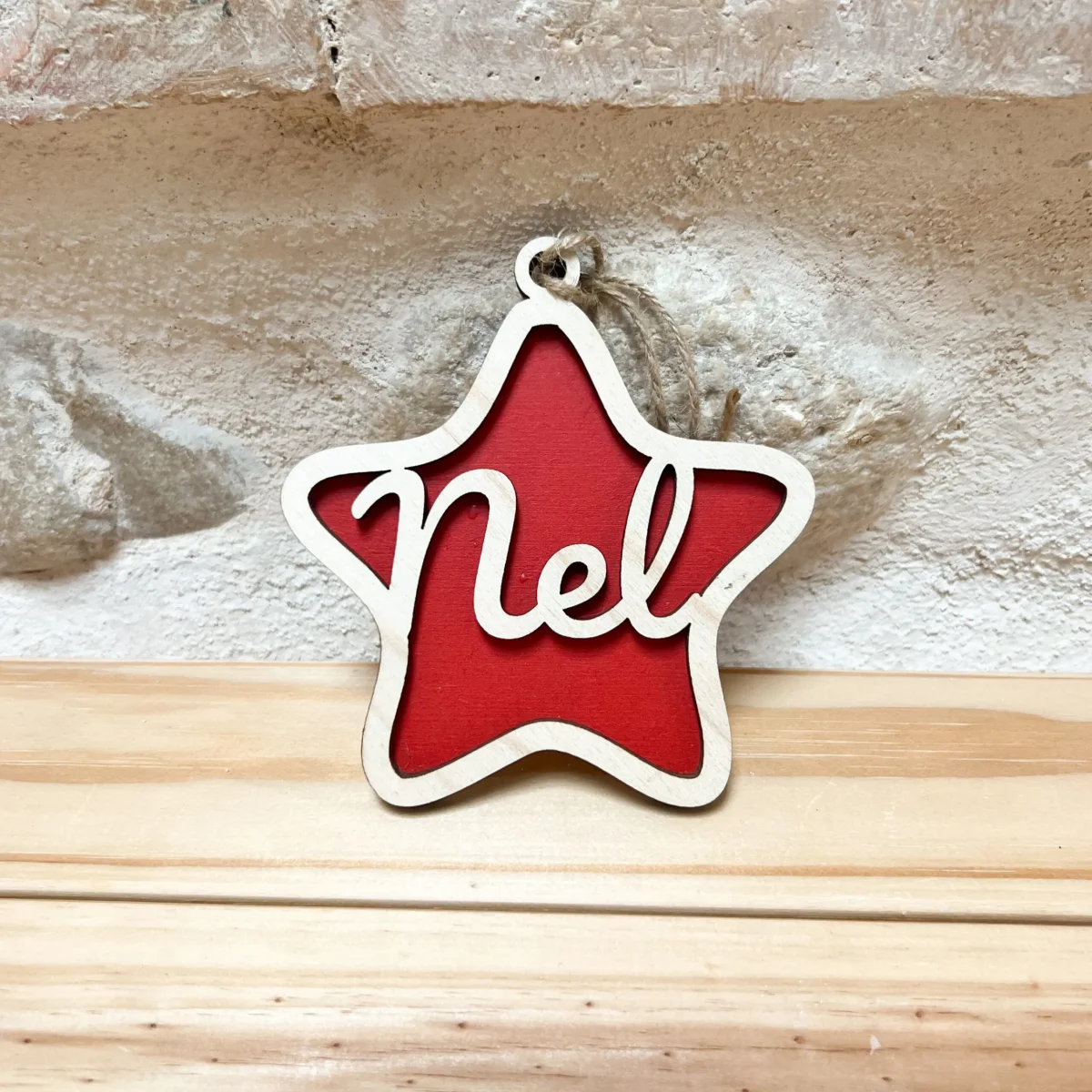 Bola navidad estrella color personalizada - Imagen 4
