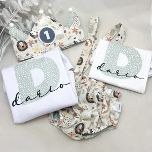 Pack cumpleaños rey y reina de la casa con tirantes