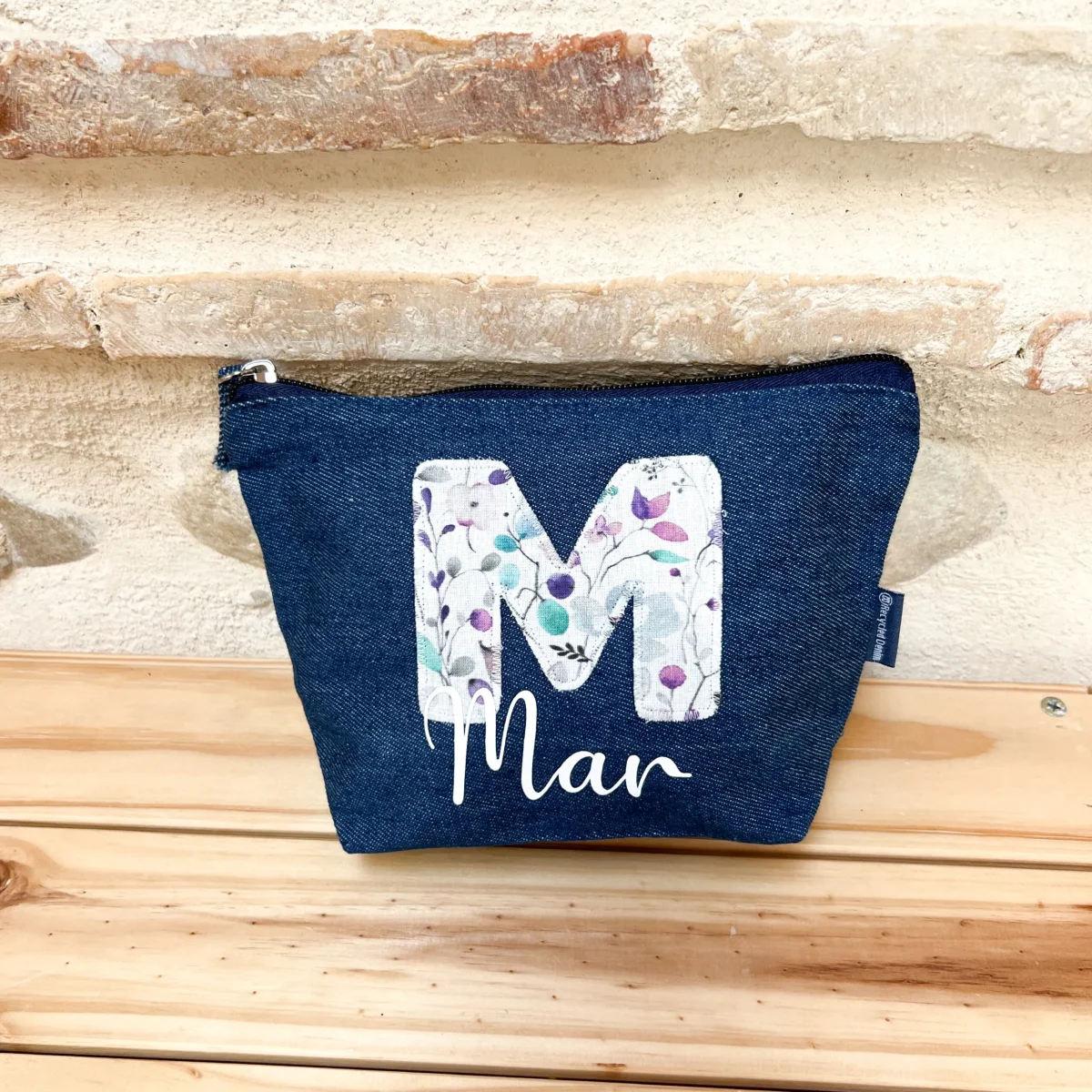 Estuche neceser tejano personalizado