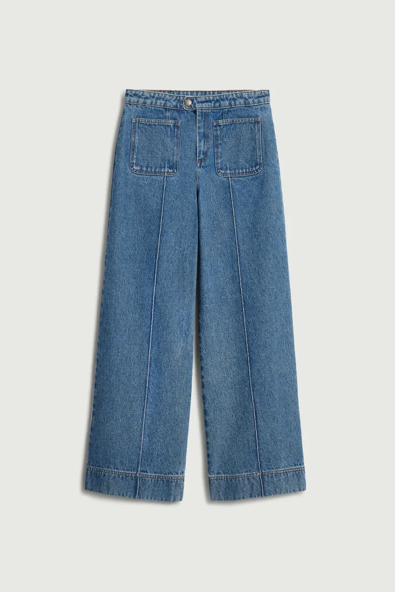 VAQUEROS HARRY DENIM AZUL LAVADO - Imagen 7