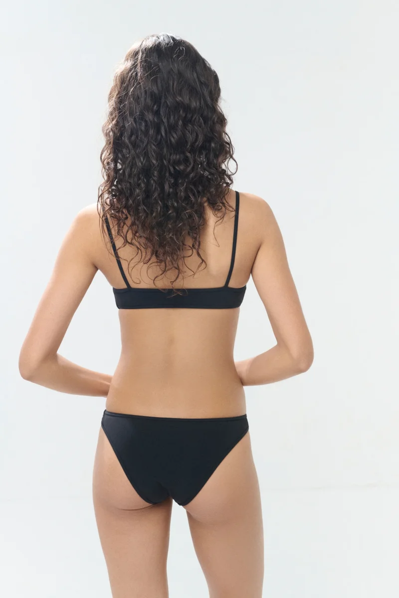 PARTE INFERIOR DE TRAJE DE BAÑO IL BIKINI NEGRO/MARRÓN - Imagen 6