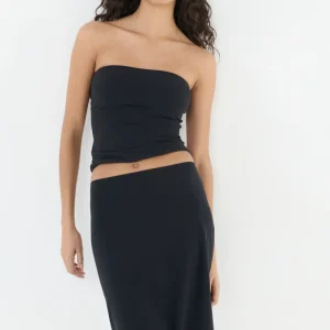 TOP IL TOP BANDEAU NEGRO/MARRÓN