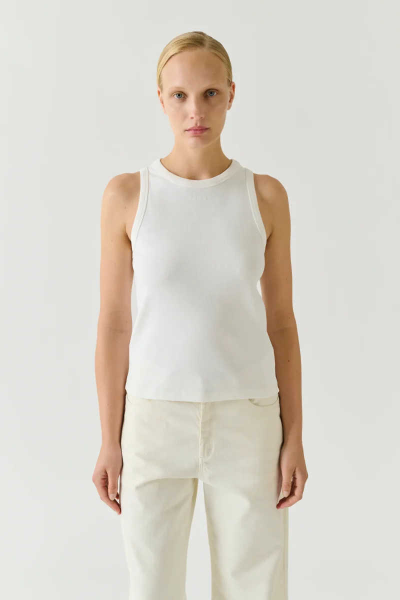 CAMISETA SIN MANGAS DOLLY BLANCO - Imagen 3