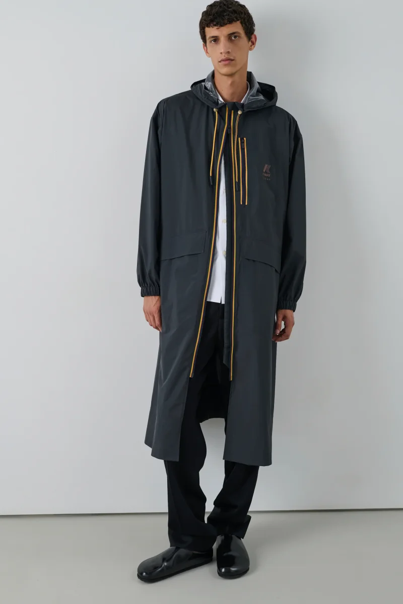 TRENCH PRADEL GRIS ANTRACITA - Imagen 5