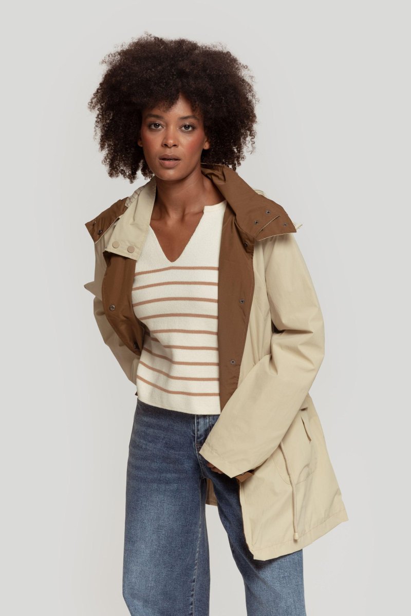 Trench Repelente Elegante - Imagen 4