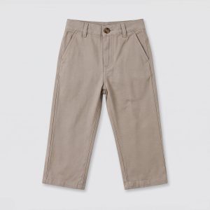 Pantalón recto topo