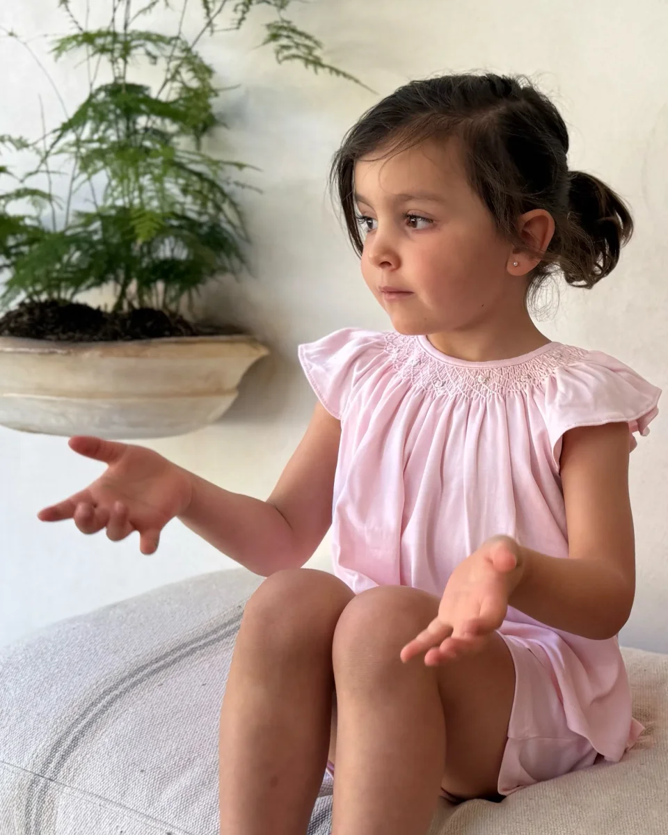 Pijama Sofía Corto Rosa - Imagen 3