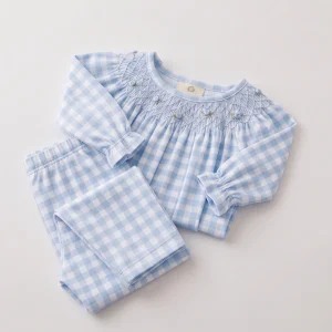 Pijama Sofía Largo Cuadros