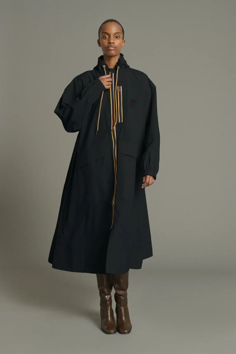 TRENCH PRADEL GRIS ANTRACITA - Imagen 2