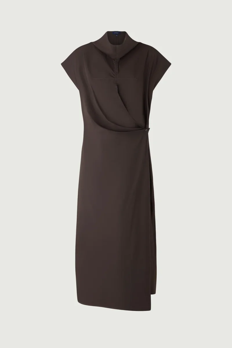 VESTIDO FOGGIA MARRÓN - Imagen 6