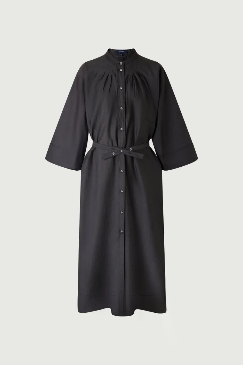 VESTIDO HOSTA GRIS ANTRACITA - Imagen 6