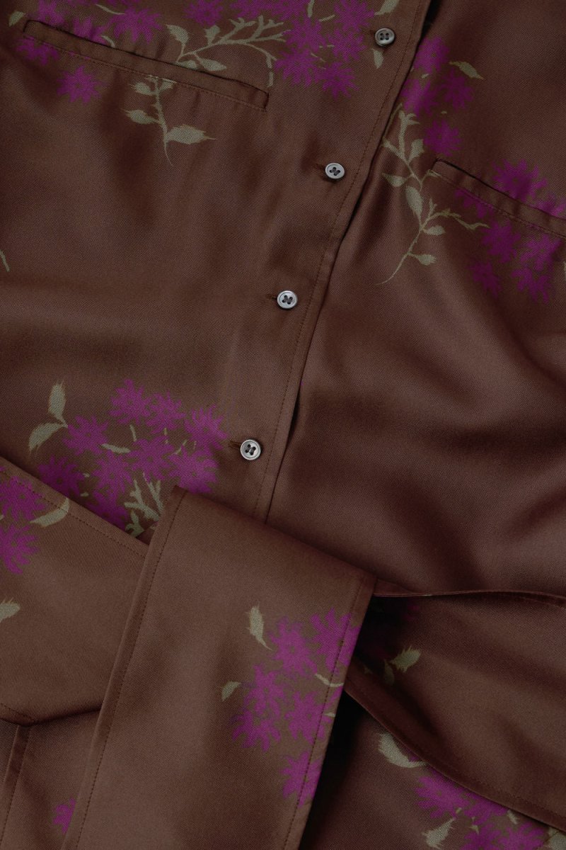 VESTIDO WITTY MARRÓN/VIOLETA - Imagen 7