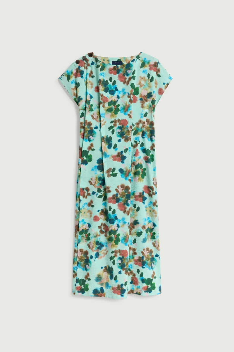 VESTIDO JADE TURQUESA - Imagen 6