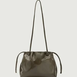BOLSO SUZETTE CAQUI CHAROLADO