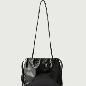 BOLSO SUZETTE NEGRO CHAROL
