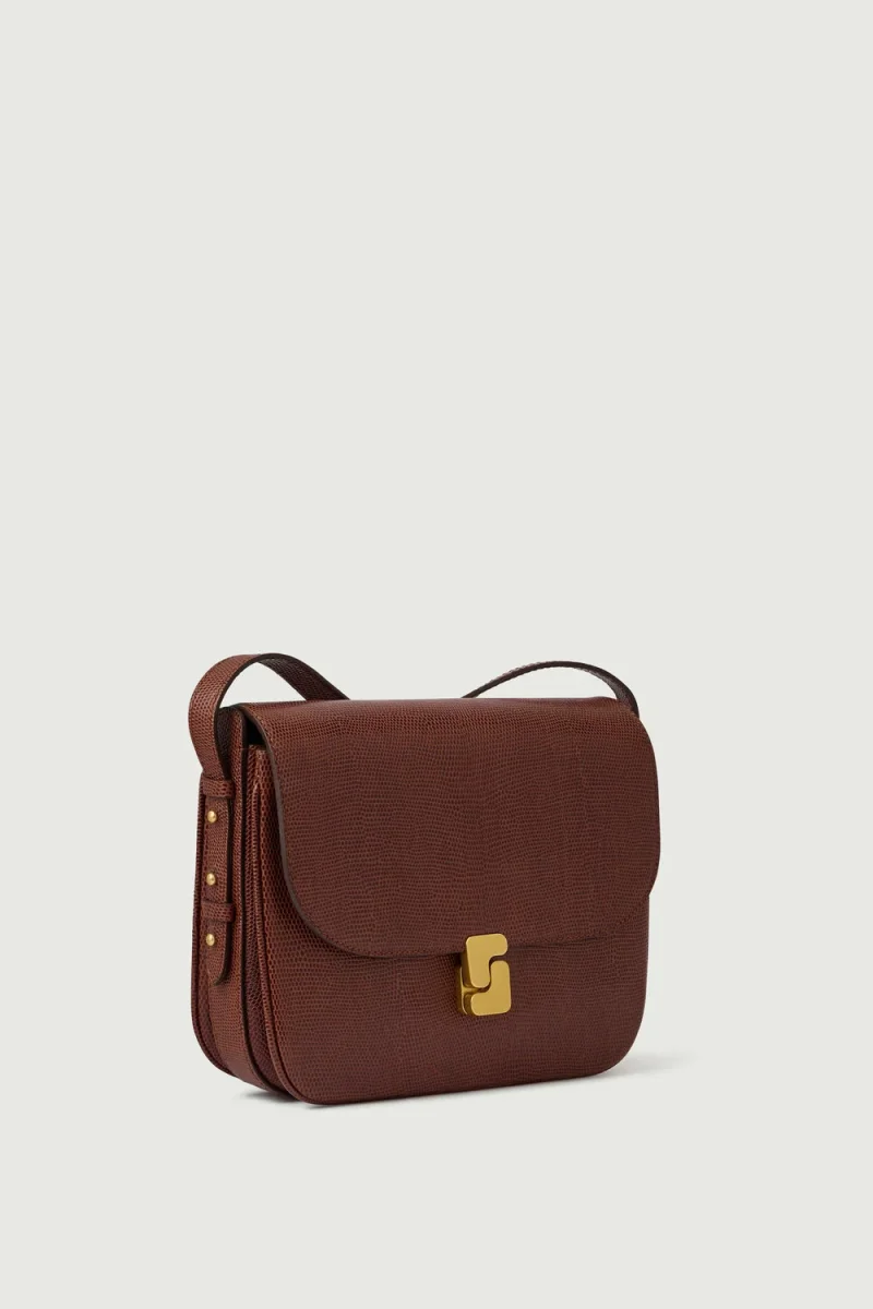 BOLSO BELLISSIMA MAXI COÑAC CAVIAR - Imagen 3