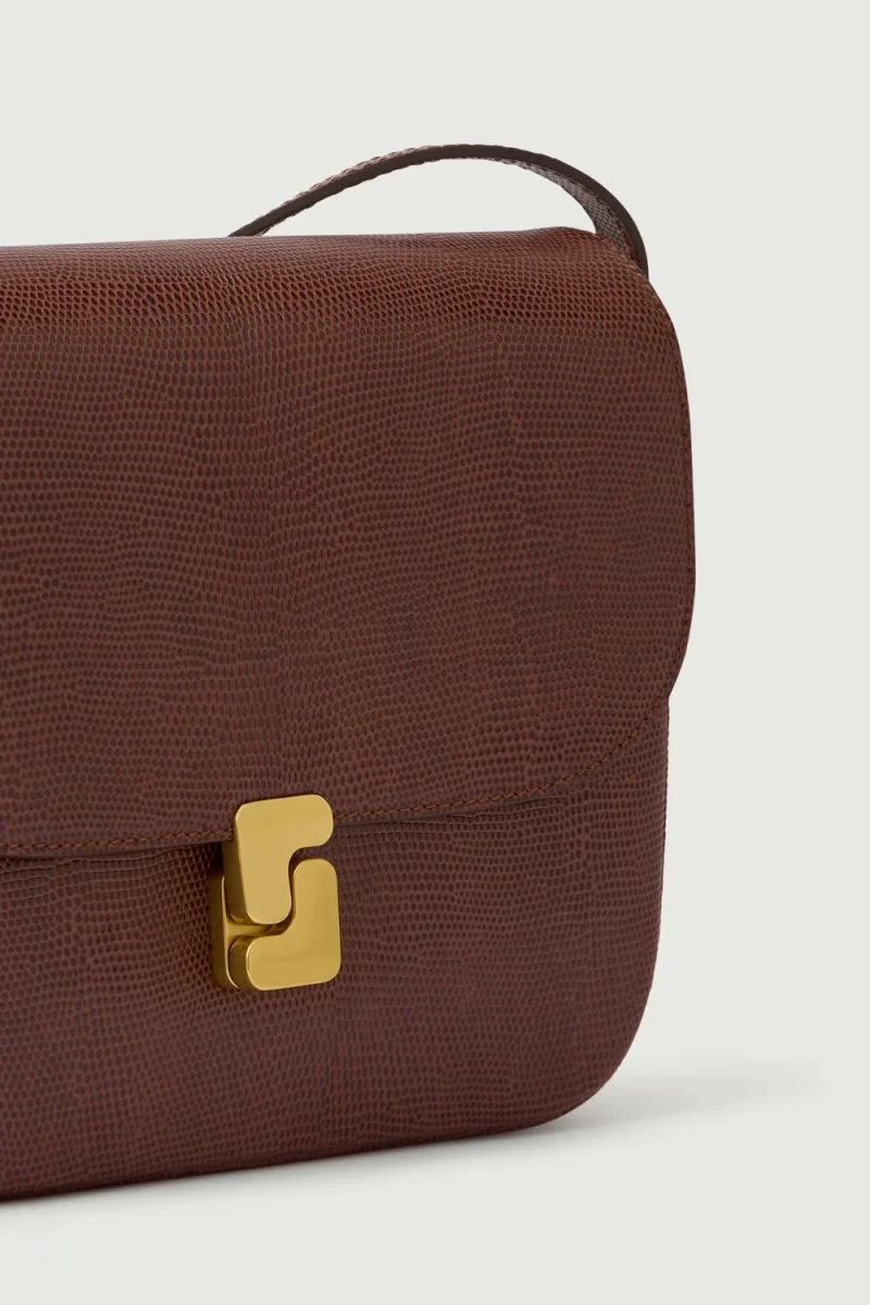 BOLSO BELLISSIMA MAXI COÑAC CAVIAR - Imagen 4