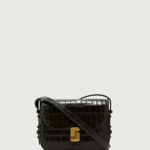 BOLSO BELLISSIMA MINI VERDE OLIVA CROCO