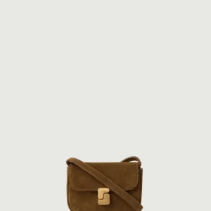 BOLSO BELL VERY MINI CARAMELO CUERO CRUST