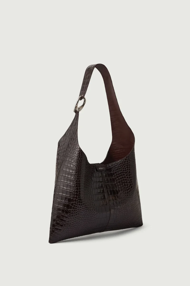 BOLSO COSIMA MARRÓN OSCURO - Imagen 5