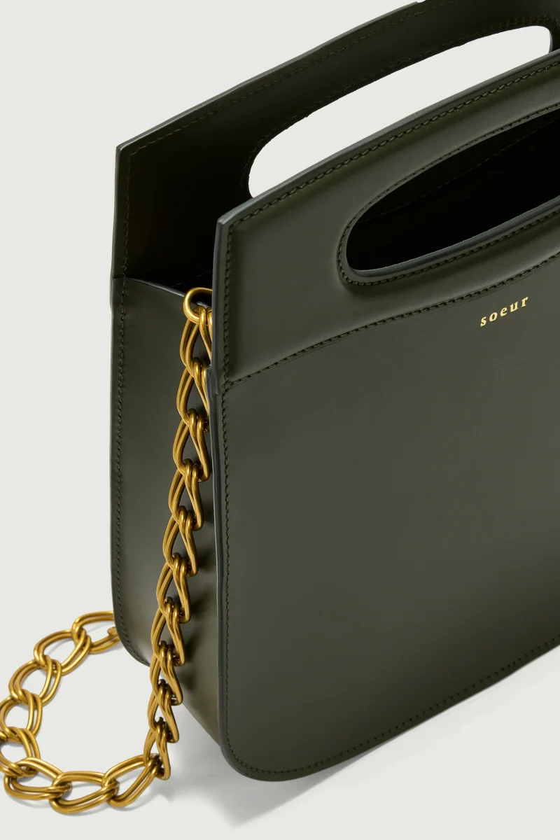 BOLSO CHERI VERDE MILITAR - Imagen 5