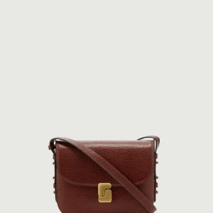 BOLSO BELLISSIMA MINI COÑAC LAGARTO