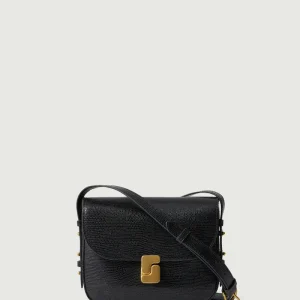 BOLSO BELLISSIMA MINI NEGRO LAGARTO