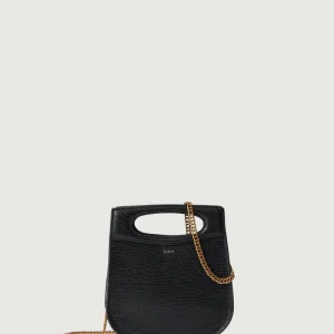 BOLSO CHERI MINI NEGRO LAGARTO