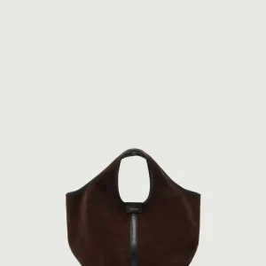 BOLSO DOUCE MINI MARRÓN OSCURO CUERO CURTIDO