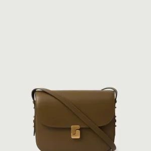 BOLSO BELLISSIMA MAXI CAQUI DORADO