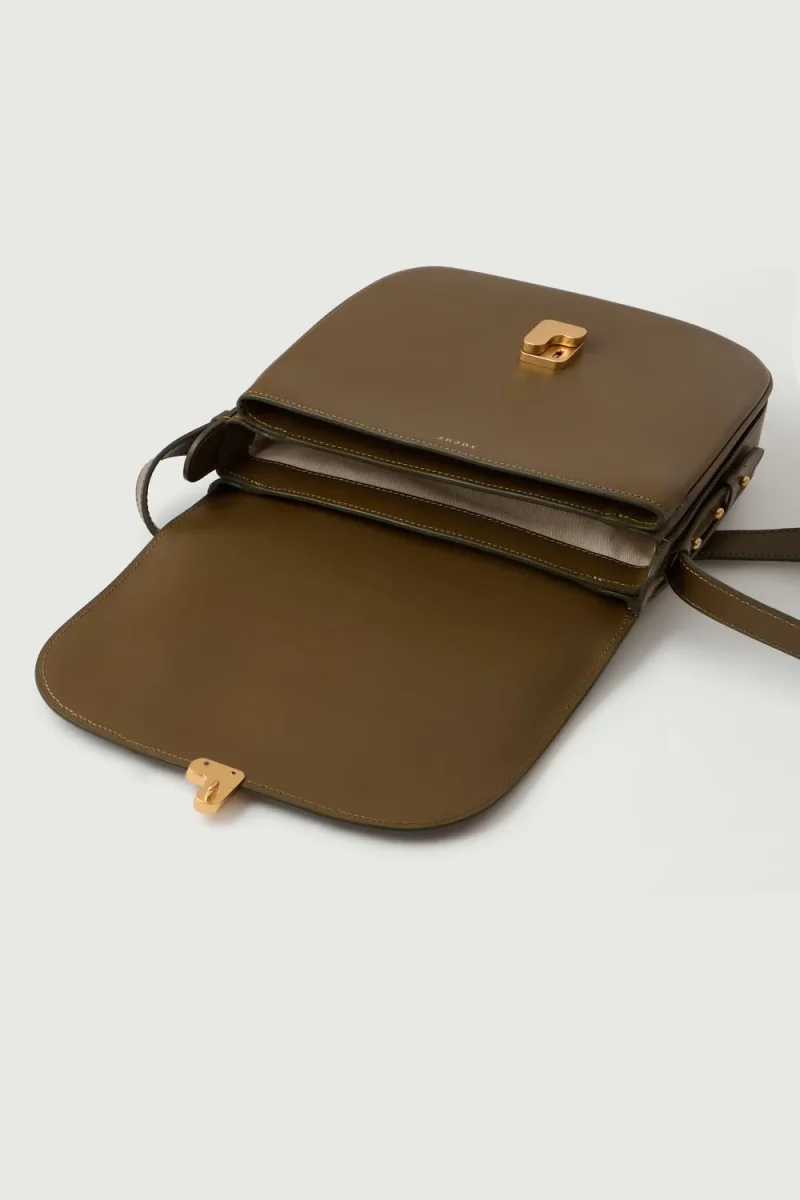 BOLSO BELLISSIMA MAXI CAQUI DORADO - Imagen 6