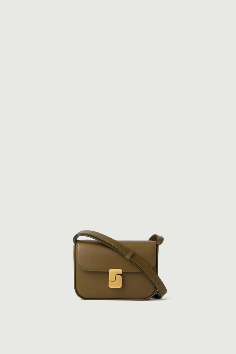 BOLSO BELL VERY MINI CAQUI DORADO - Imagen 2