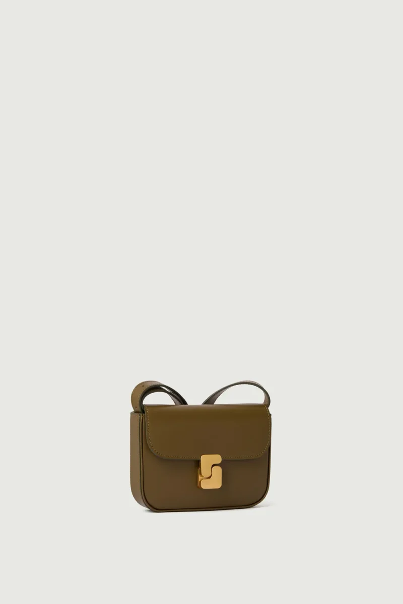 BOLSO BELL VERY MINI CAQUI DORADO - Imagen 4