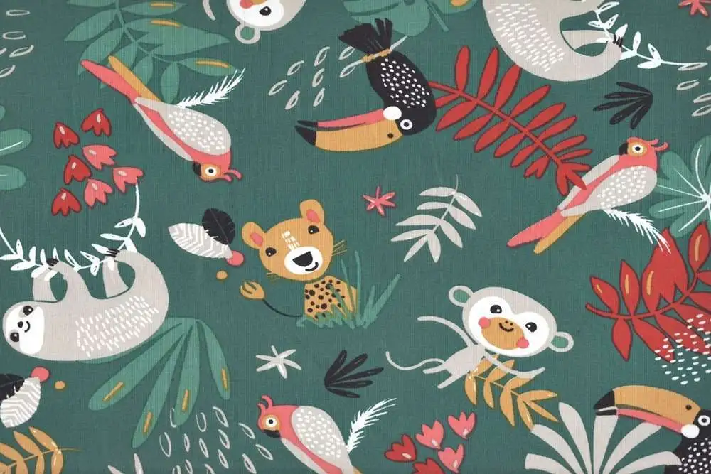 Conjunto cumpleaños selva con mint - Imagen 3
