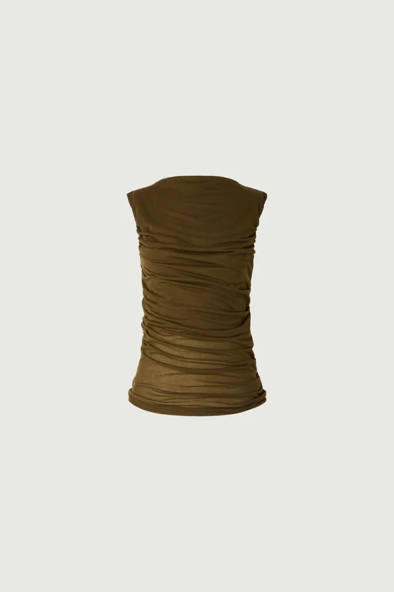 CAMISETA IRINA CAQUI/BRONCE - Imagen 6