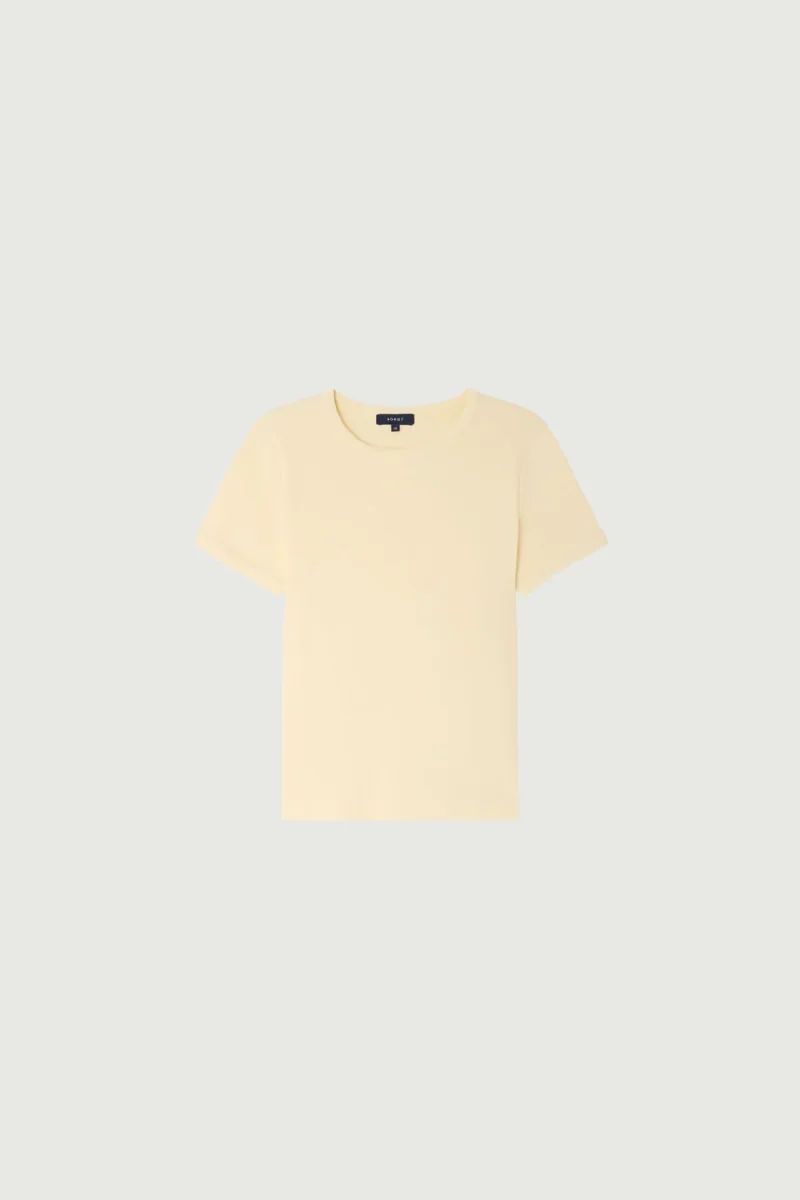CAMISETA ARISTIDE AMARILLO PÁLIDO - Imagen 5