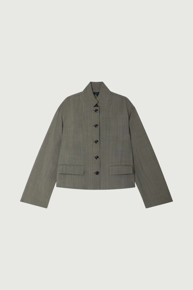 CHAQUETA HOURIA GRIS - Imagen 6