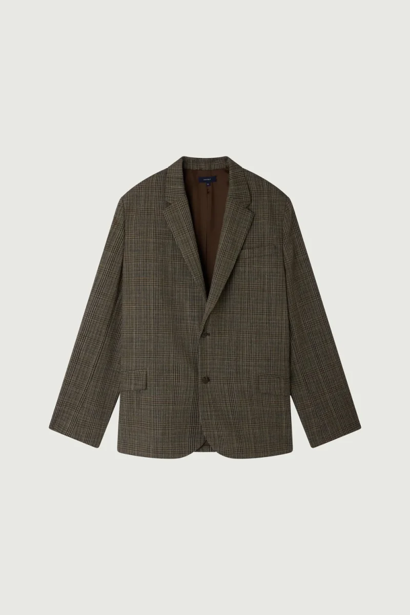 CHAQUETA HERMOSA MARRÓN/VERDE - Imagen 7