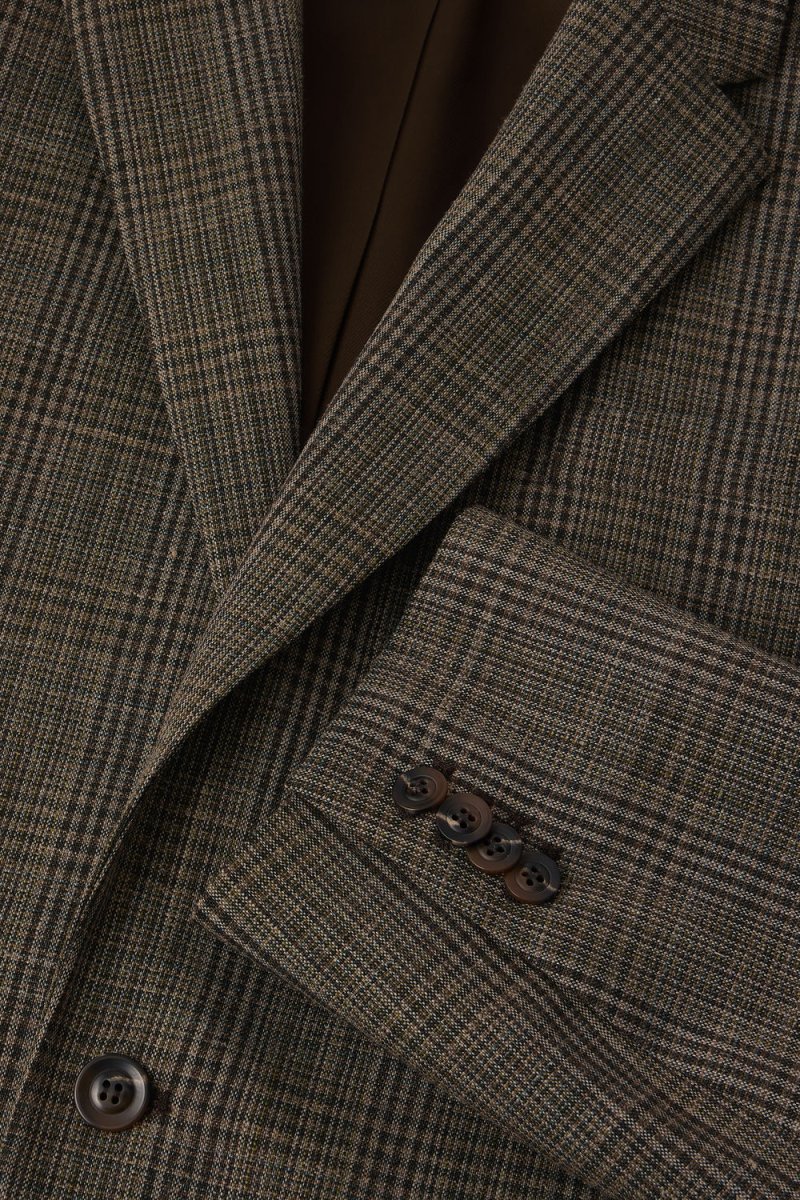 CHAQUETA HERMOSA MARRÓN/VERDE - Imagen 8
