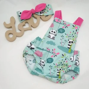Peto bebé personalizado con turbante