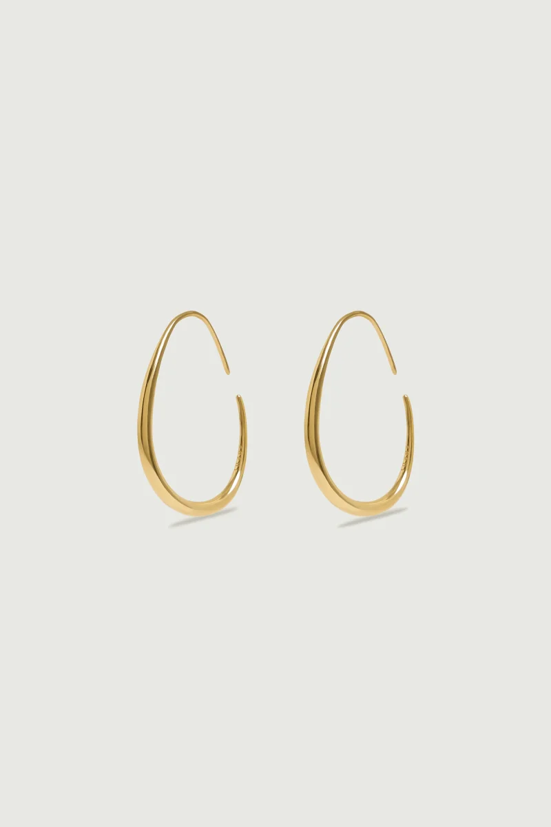 PENDIENTES YASMINE DORADO - Imagen 3