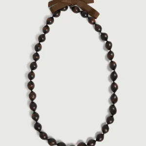 COLLAR ZEBRA MARRON FONCÉ