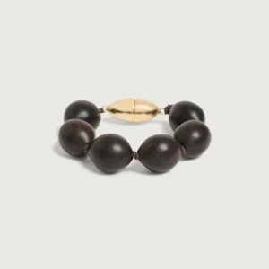 PULSERA ZEPHYR MARRÓN OSCURO