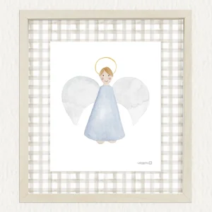 Lámina Angel de la guarda – beige