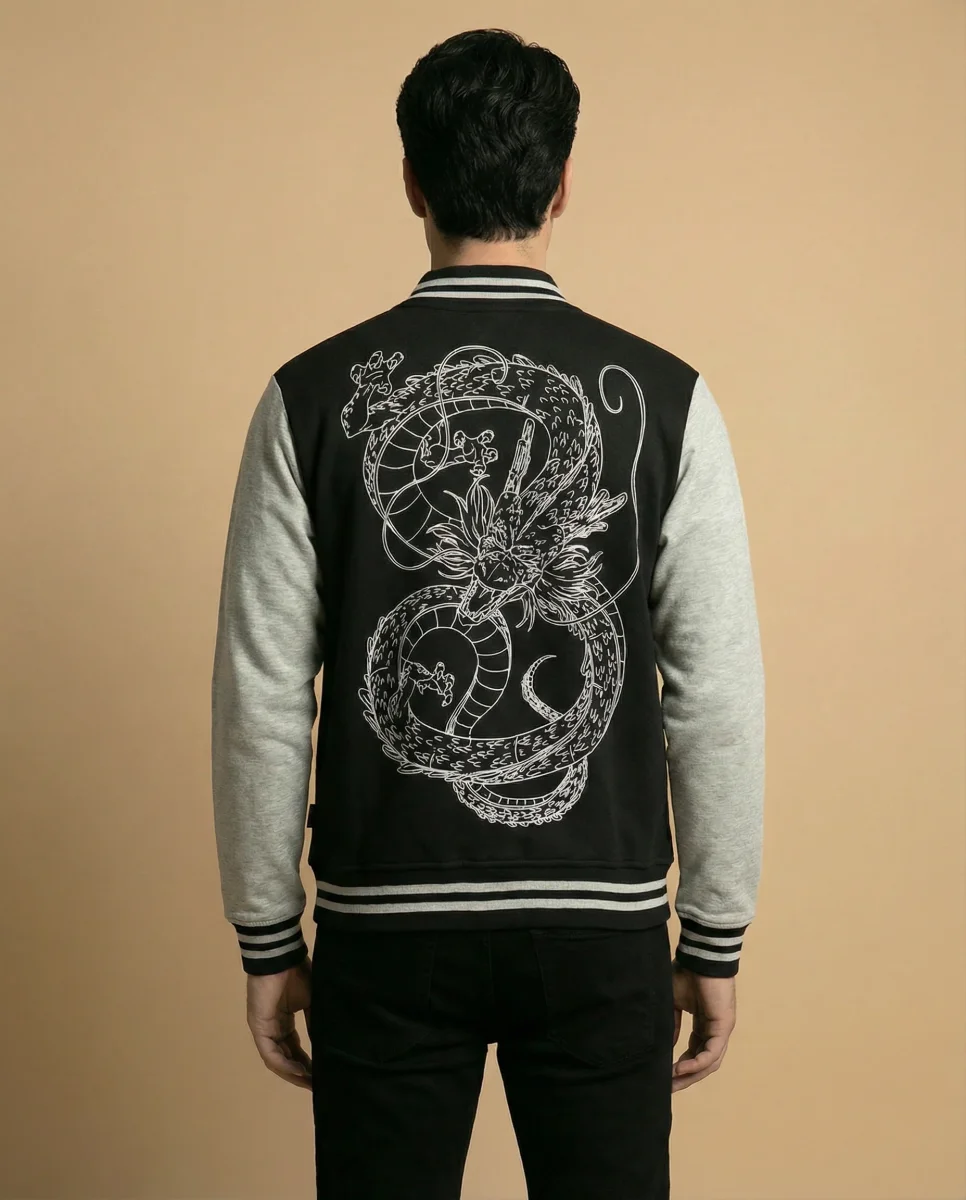 Chaqueta Bomber Dragon Ball Z® "Shenron Linework" - Imagen 4